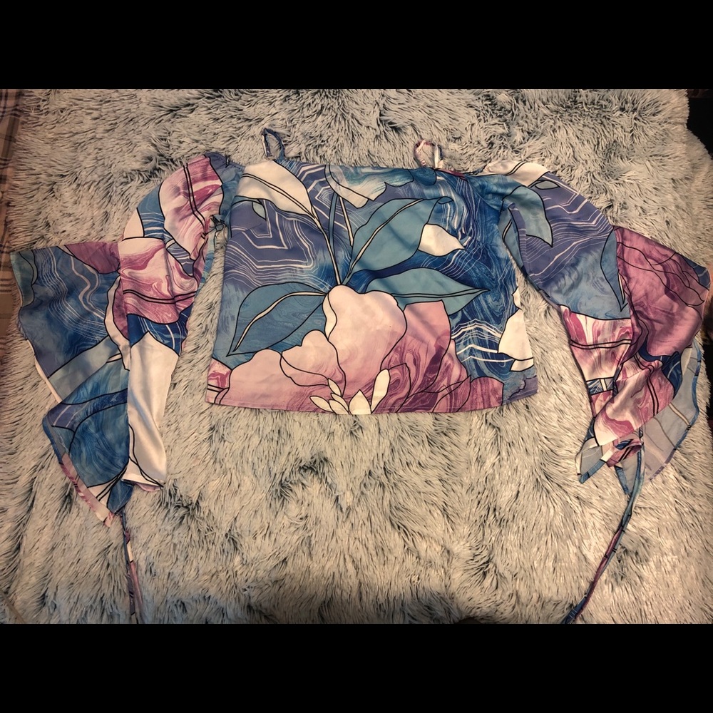 Fluid Floral Top by Marciano